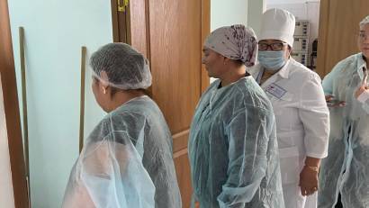 “Ас мәзірінің орындалу барысын қарау, тағамдардың әртүрлілігін талдау. Тамақтану уақытында кезекшілік жүргізу нәтижесін талқылау.”